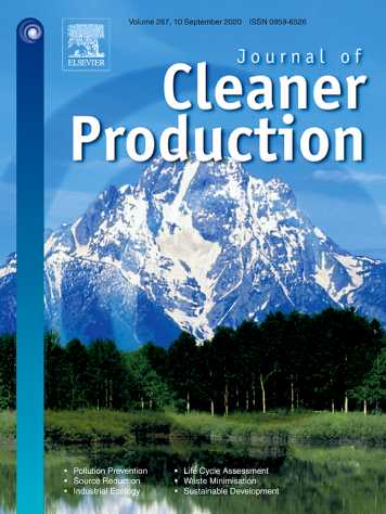 Journal of Cleaner Production Cover